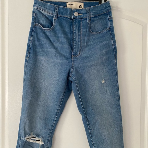 Garage Ripped Skinny Jeans - Picture 2 of 6